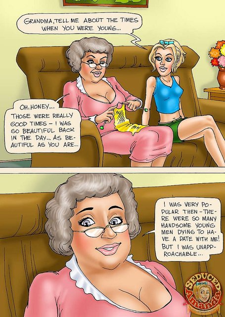 Seduced Amanda - Grandma Memories